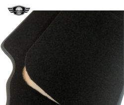 JGO. ALFOMBRAS PREMIUM NEGRA MOD.  RENAULT MEGANE SCENIC (11/96-5/03) - RX4