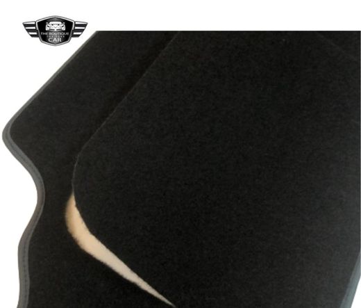 JGO. ALFOMBRAS PREMIUM NEGRA MOD.  RENAULT MEGANE SCENIC (11/96-5/03) - RX4