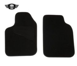 JGO. ALFOMBRAS PREMIUM NEGRA MOD.  RENAULT MEGANE SCENIC (11/96-5/03) - RX4