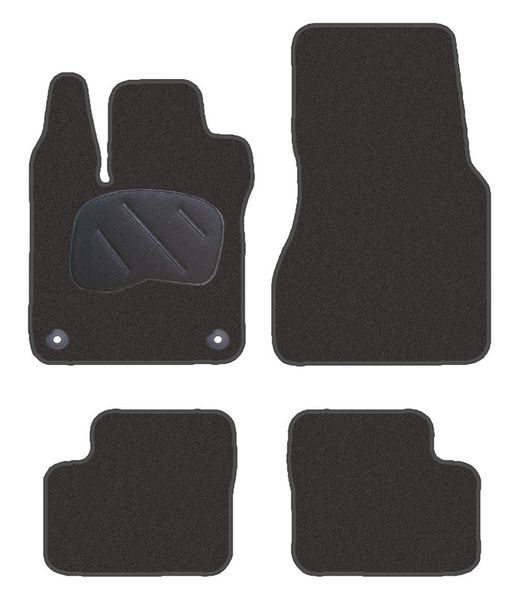JGO. ALFOMBRAS PREMIUM NEGRA MOD. RENAULT TWINGO III 5P (14-)