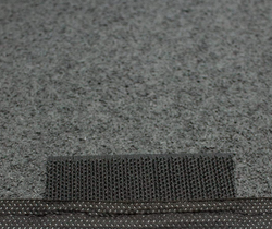 JGO. ALFOMBRAS PREMIUM NEGRA MOD.  SKODA FABIA (07-) con fijación universal