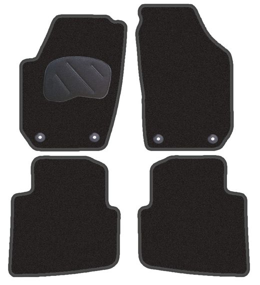 JGO. ALFOMBRAS PREMIUM NEGRA MOD. SKODA ROOMSTER