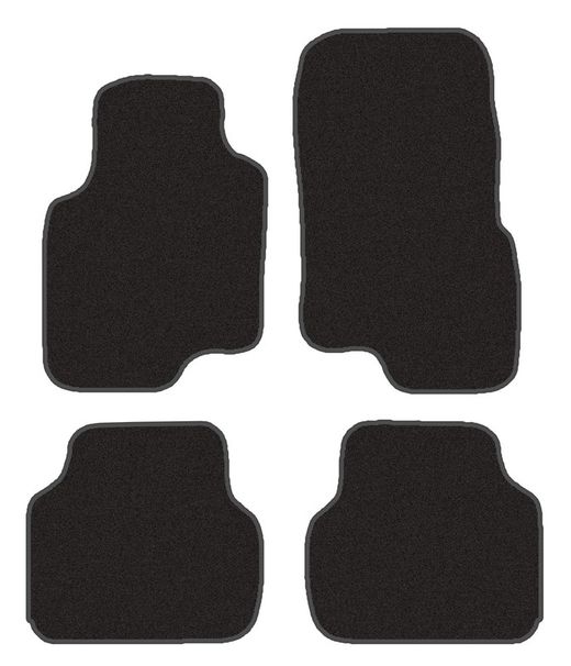 JGO. ALFOMBRAS PREMIUM NEGRA MOD. SMART FOUFOUR (5/04-)