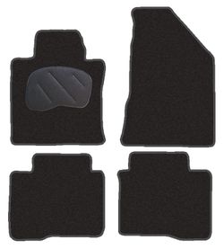 Conjunto De Tapetes Pretos Premium, Ssangyong Korando C300 2019-> 2f