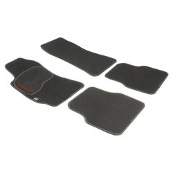 JGO. ALFOMBRAS PREMIUM NEGRA MOD. SUBARU FORESTER (03-08) con fijación