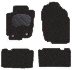 JGO. ALFOMBRAS PREMIUM NEGRA MOD. TOYOTA RAV-4 IV (XA40) (13-)
