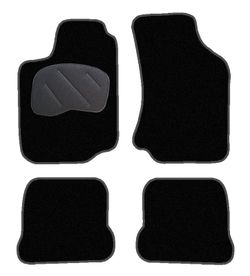 JGO. ALFOMBRAS PREMIUM NEGRA MOD.  VOLKSWAGEN GOLF III