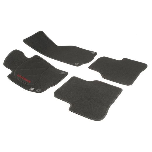 JGO. ALFOMBRAS PREMIUM NEGRA MOD. VOLKSWAGEN PASSAT B7 ( 10- ) / CC ( 12- )