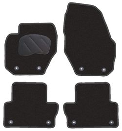 JGO. ALFOMBRAS PREMIUM NEGRA MOD. VOLVO XC60 ( 08-17 ) 2F - 2P+2C+4T