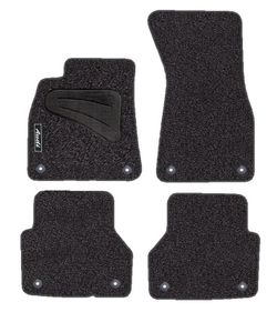 JGO. ALFOMBRAS PREMIUM NEGRO MOD. AUDI A6 (C8) (2018-) 2F - 2P+2C+4T