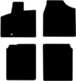 JGO. ALFOMBRAS PREMIUN NEGRA MOD. CHRYSLER GRAND VOYAGER 5ª SERIE ( 08 -