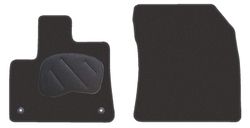 JGO. ALFOMBRAS PREMIUN NEGRA MOD. OPEL COMBO E (2018-) 1F - 2P