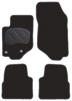 JGO. ALFOMBRAS PREMIUN NEGRA MOD. PEUGEOT 2008 II (2020-) 2F - 2P