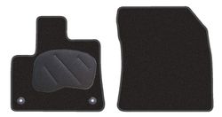 JGO. ALFOMBRAS PREMIUN NEGRA MOD. PEUGEOT PARTNER III (2018-) 1F - 2P