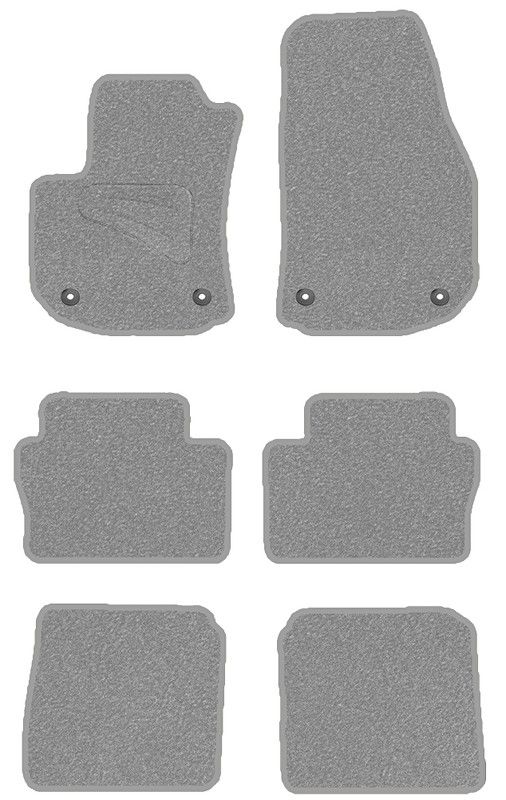 JGO. TAPETES CINZENTOS PRIVILEGE MOD. OPEL ZAFIRA B (05 -09) 7 LUGARES