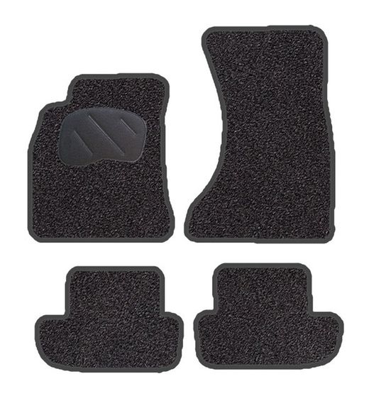 JGO. TAPETE PRETO PRIVILEGE MOD. BMW SÉRIE 3 F30 / F31 com fecho de velcro