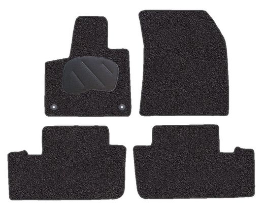 JGO. TAPETE PRETO PRIVILEGE MOD. DS 7 CROSSBACK / E-TENSE PLUG-IN HYBRID (2019-) 2F - 2P