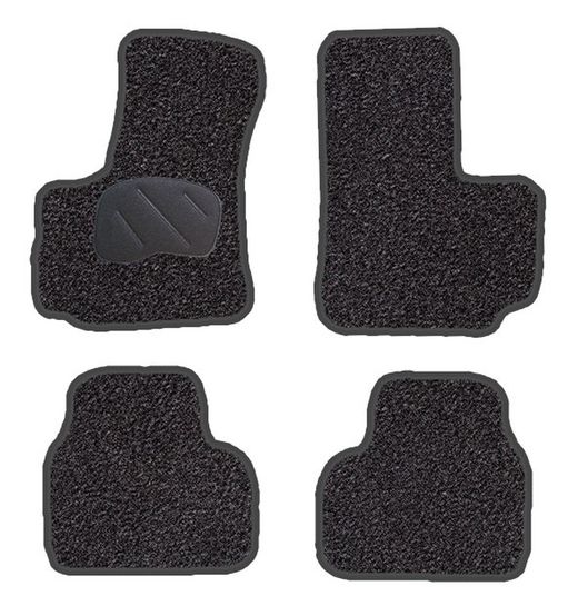 JGO. TAPETE PRETO PRIVILEGE MOD. FIAT DOBLO (3/01-09)