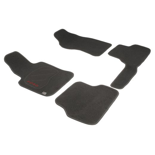 JGO. TAPETE PRETO PRIVILEGE MOD. FORD FOCUS (01-04)