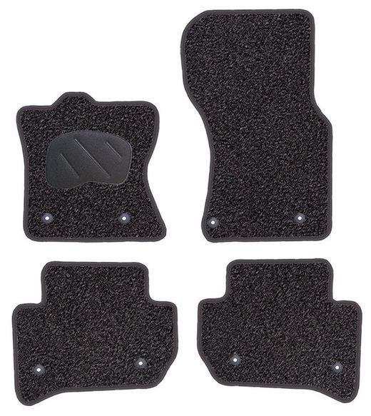 JGO. TAPETE PRETO PRIVILEGE MOD. JAGUAR F-PACE (16-) 2F - 2P+2C+4T
