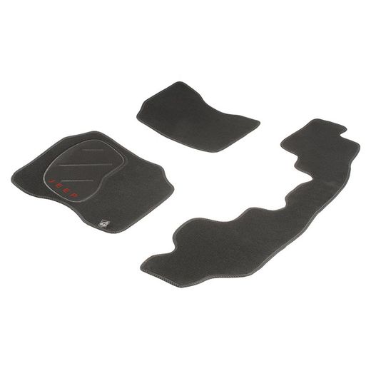 JGO. TAPETE PRETO PRIVILEGE MOD. JEEP WRANGLER 1ª SÉRIE (87-96)