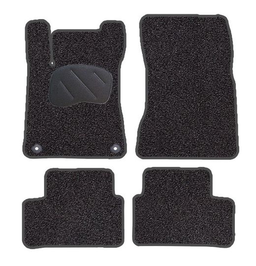 JGO. TAPETE PRETO PRIVILEGE MOD. MERCEDES CLASSE A CARR. 177 (18-)
