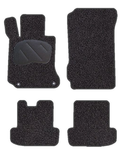 JGO. TAPETE PRETO PRIVILEGE MOD. MERCEDES CLASSE COUPE C.204 com