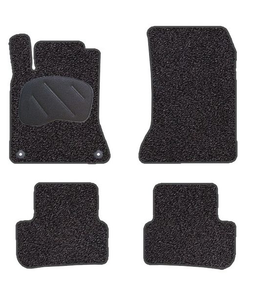 JGO. TAPETE PRETO PRIVILEGE MOD. MERCEDES CLA CLASSE C117 4P (13-)