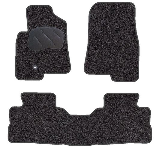 JGO. TAPETE PRETO PRIVILEGE MOD. MITSUBISHI PAJERO C/L 3ª SÉRIE (00-07)