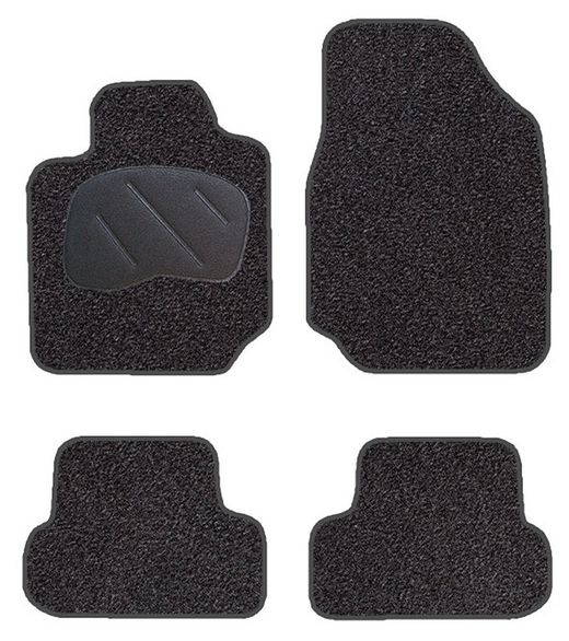 JGO. TAPETE PRETO PRIVILEGE MOD. NISSAN MICRA (03-10)