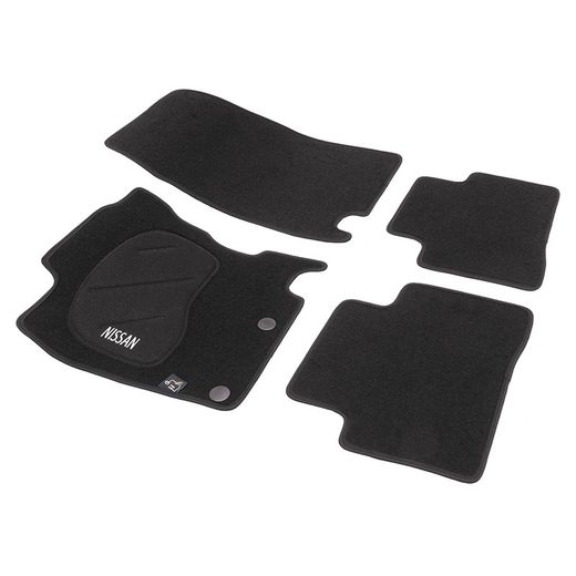 JGO. TAPETE PRETO PRIVILEGE MOD. NISSAN QASHQAI J11 (11/2013-)