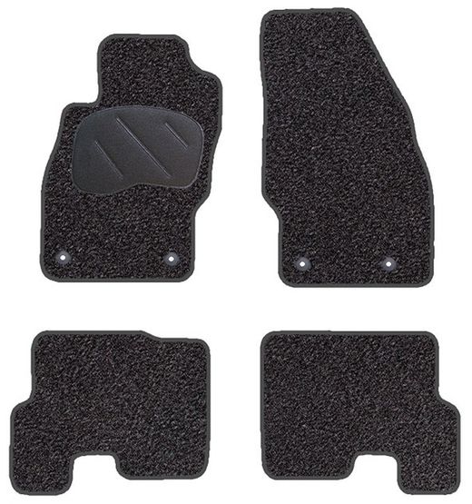 JGO. TAPETE PRETO PRIVILEGE MOD. OPEL CORSA E 5P 2014-