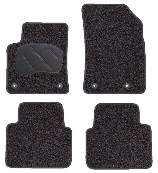 JGO. TAPETE PRETO PRIVILEGE MOD. OPEL CROSSLAND X (17-)