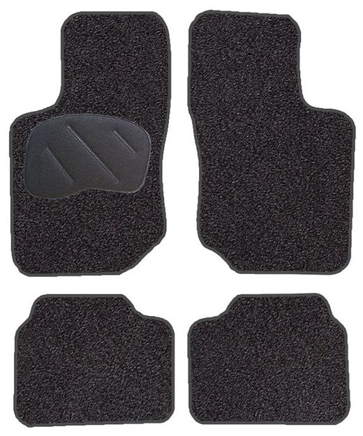 JGO. TAPETE PRETO PRIVILEGE MOD. OPEL TIGRA (10/94-12/03)
