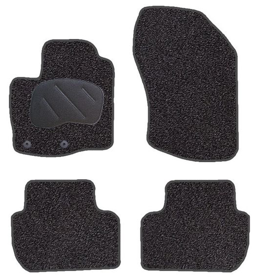 JGO. TAPETE PRETO PRIVILEGE MOD. PEUGEOT 4007 (2016-) 2FP - 2P