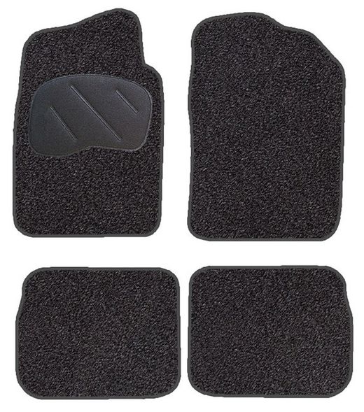 JGO. TAPETE PRETO PRIVILEGE MOD. RENAULT CLIO I (6/90-4/98)