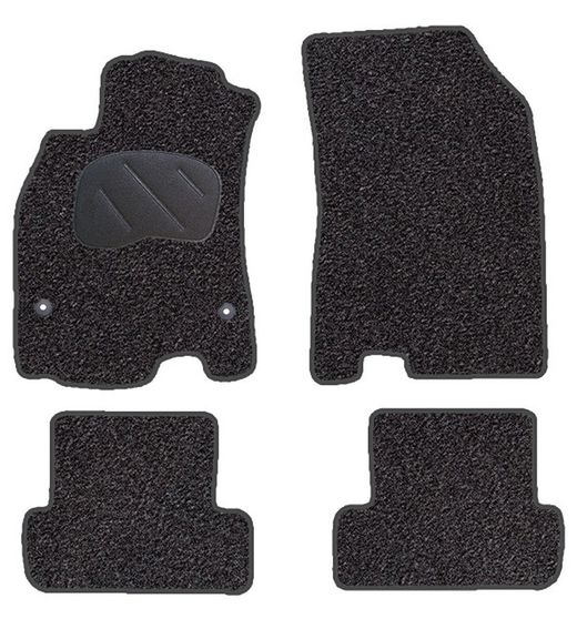 JGO. TAPETE PRETO PRIVILEGE MOD. RENAULT FLUENCE (10-) com montagem