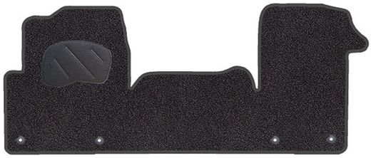 JGO. TAPETE PRETO PRIVILEGE MOD. RENAULT MASTER III (10-) ÁREA FRONTAL