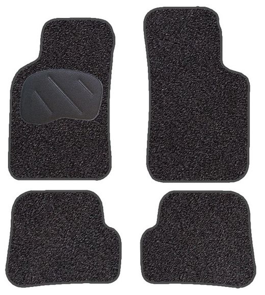 JGO. TAPETE PRETO PRIVILEGE MOD. RENAULT MEGANE COUPE (10/95-9/02)