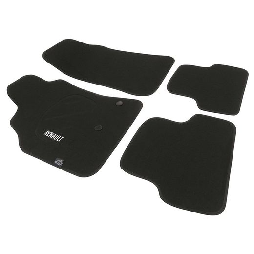 JGO. TAPETE PRETO PRIVILEGE MOD. RENAULT MEGANE III (09-) com montagem
