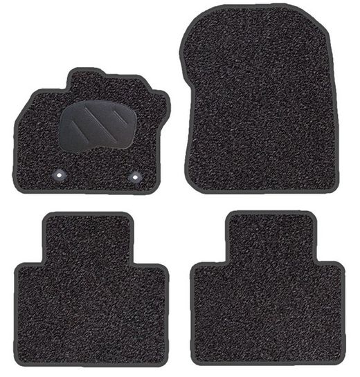 JGO. TAPETE PRETO PRIVILEGE MOD. RENAULT ZOE (13-19) 2F - 2P