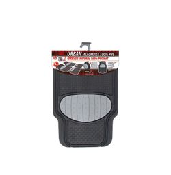 JGO. TAPETE DE PVC "URBANO" 4 PEÇAS - RECORTADO