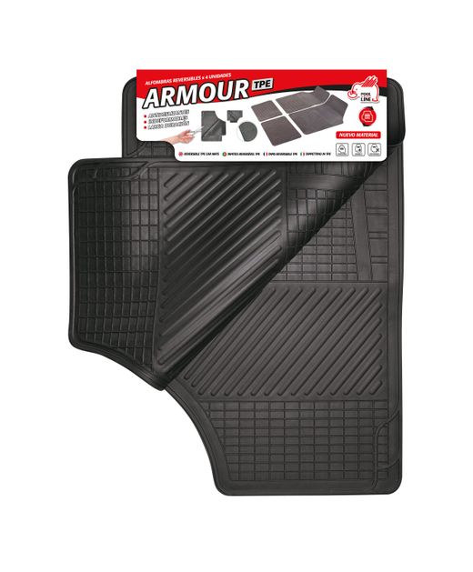 JGO. ALFOMBRAS ARMOUR "TPE"REVERSIBLES Y RECORTABLES