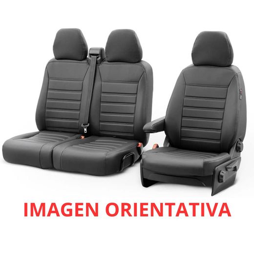 fundas polipiel CITROËN 2017- JUMPY III/ë-JUMPY (asts.: 2+1/reposac.: 3/ast. acom. con respaldo