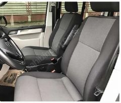 fundas polipiel del. V.W. 2016- TRANSPORTER T6 (asts. 1+1/reposac.: 2/apoyab. solo ast. cond.)