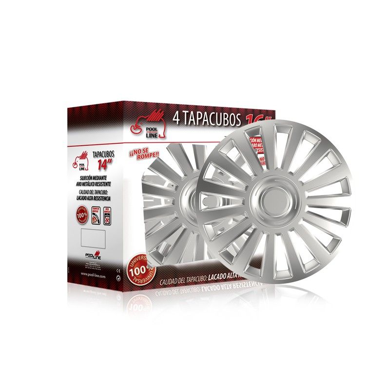 JGO. TAPACUBOS ABS LUXE 16" ENVASE CAJA