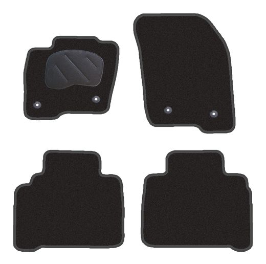 JGO.ALFOMBRAS DIAMOND JASPEADA MOD.  FORD S-MAX II ( 15- ) ANCLAJE 2 PIL.  2 COP.
