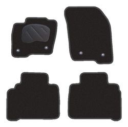 JGO.ALFOMBRAS DIAMOND NEGRA MOD.  FORD S-MAX II ( 15- ) ANCLAJE 2 PIL.  2 COP.