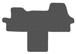 JGO.ALFOMBRAS GOMA MOD. FIAT DUCATO III 06- PARTE DELANTERA