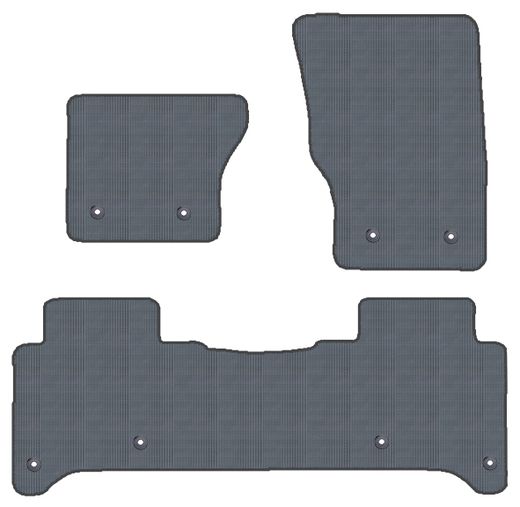 CONJUNTO TAPETES DE BORRACHA MOD. LAND ROVER RANGER ROVER IV 5P 2012 -